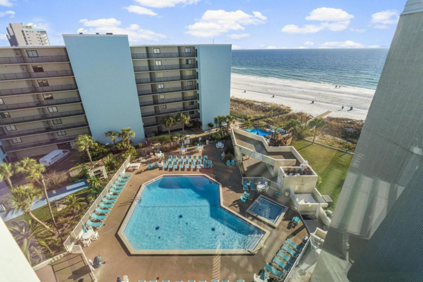 Seas The Day - Top Of The Gulf 320 - Beach Front Resort - Free Beach Chair Service 巴拿马城 外观 照片