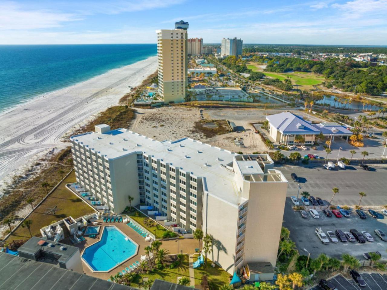 Seas The Day - Top Of The Gulf 320 - Beach Front Resort - Free Beach Chair Service 巴拿马城 外观 照片